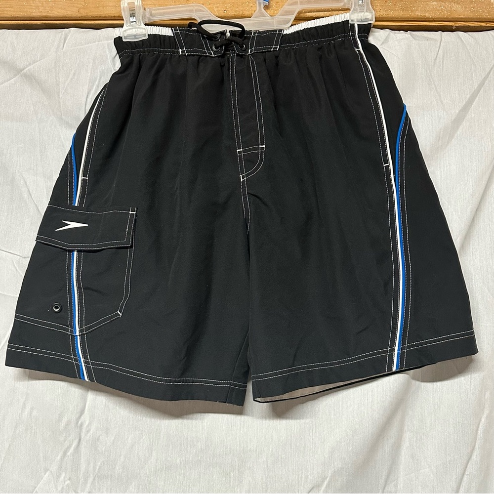 Speedo Men's Black Swim Shorts